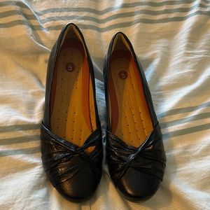 Clark wedge dress shoes